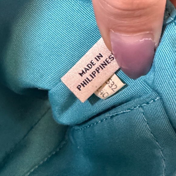 💎 Coach F53140 Leather Turquoise Gold Studded Hardware and Gold Chain Crossbody - Picture 7 of 13